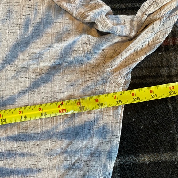 Lucky Brand Tye Dye Blue Long Sleeve XS Knitted Look - Picture 8 of 9